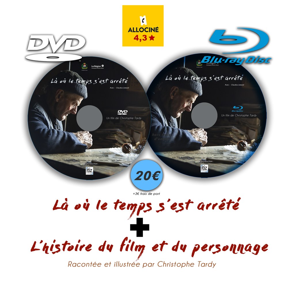 DVD et Blu-ray de Là où le temps s'est arrêté